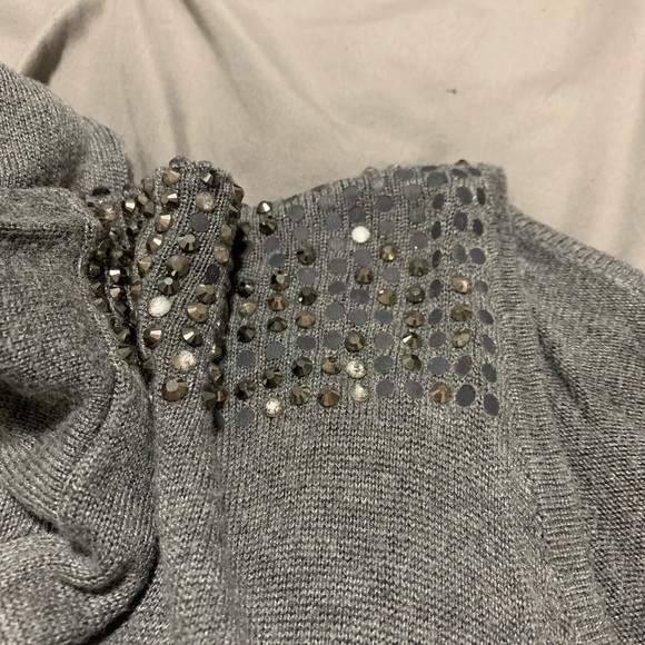 Express sweater with rhinestone shoulders - Picture 3 of 5